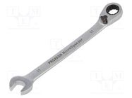 Wrench; combination spanner,with ratchet; 11mm; MicroSpeeder PROXXON