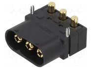 Connector: DC supply; socket; male; MR60; 35A; 600V; PIN: 3; on PCBs AMASS