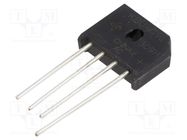 Bridge rectifier: single-phase; Urmax: 400V; If: 4A; Ifsm: 200A VISHAY