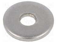 Washer; round; M2; D=7mm; h=0.8mm; acid resistant steel A4 KRAFTBERG