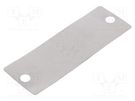 Heat transfer pad: graphite; L: 92mm; W: 32mm; Thk: 0.2mm; 20W/mK PANASONIC