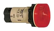PILOT LIGHT, LED, RED, 22MM, 24V