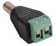 CCTV ADAPTER, DC PLUG- TERMINAL BLOCK