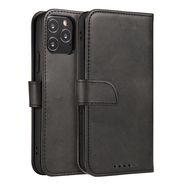 Magnet Case elegant case case cover with a flap and stand function for Motorola Moto E32 black, Hurtel