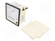 Ammeter; on panel; I AC: 0÷40A,80A; True RMS; Class: 1.5; 50÷60Hz CROMPTON / TE CONNECTIVITY