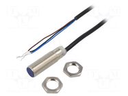 Sensor: inductive; OUT: PNP / NC; 0÷2mm; 10÷36VDC; M12; 2m; IP67 TELEMECANIQUE SENSORS