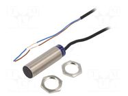Sensor: inductive; OUT: NC; 0÷5mm; 24÷240VAC; 24÷210VDC; M18; 2m TELEMECANIQUE SENSORS
