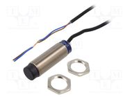 Sensor: inductive; OUT: 2-wire NO; 0÷8mm; 20÷264VAC; 20÷264VDC; M18 TELEMECANIQUE SENSORS