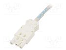 Power cable; 121/122; female; white; 4m; 3x1.5mm2 STEGO