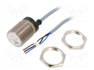 Sensor: inductive; OUT: NPN / NO; 0÷15mm; 10÷36VDC; M30; IP67; 200mA CARLO GAVAZZI