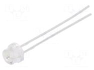 LED; yellow; 4.8mm; 350mcd; 100°; Front: convex; No.of term: 2; THT LUCKYLIGHT