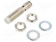 Sensor: inductive; OUT: NPN / NO; 0÷10mm; 10÷36VDC; M12; IP67; 200mA CARLO GAVAZZI