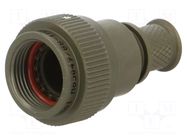 Plug cover; size 11; MIL-DTL-38999 Series III; olive AMPHENOL AIR