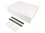 Enclosure: for modular components; white; No.of mod: 24 SCHNEIDER ELECTRIC