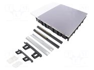 Enclosure: for modular components; IP40; plaster embedded; white SCHNEIDER ELECTRIC