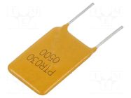 Fuse: PTC polymer; 5A; Imax: 40A; THT; PTR030V; bag EATON/BUSSMANN
