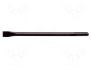Chisel; for concrete; L: 400mm; SDS-MAX; Tipwidth: 25mm RENNSTEIG