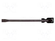 Chisel; for concrete; L: 400mm; SDS-MAX; tag; Tipwidth: 25mm RENNSTEIG