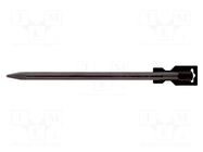 Pointed chisel; for concrete; 400mm; SDS-MAX; tag RENNSTEIG
