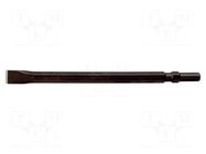 Chisel; for concrete; L: 360mm; 16,8x40mm; Tipwidth: 25mm RENNSTEIG