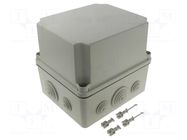 Enclosure: junction box; X: 155mm; Y: 179mm; Z: 158mm PCE