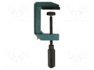 Universal clamp; C; Grip capac: max.80mm; D: 65mm PG PROFESSIONAL