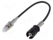 Cable; FME female,RAKU II female; straight; 0.15m PER.PIC.