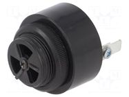 Signaller: sound; buzzer; 24VDC; 90dB; BU2; IP54; black; Ø43x56mm AUER SIGNAL