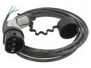 Cable: eMobility; 1x0.5mm2,3x2.5mm2; 250V; 5kW; IP44; single-phase PHOENIX CONTACT