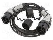 Cable: eMobility; 1x0.5mm2,3x2.5mm2; 250V; 5kW; IP44; 5m; 20A PHOENIX CONTACT