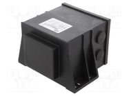 Transformer: encapsulated; 65VA; 230VAC; 24V; 24V; 1.35A; 1.35A INDEL