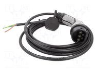 Cable: eMobility; 1x0.5mm2,3x6mm2; 250V; 8kW; IP44; single-phase PHOENIX CONTACT