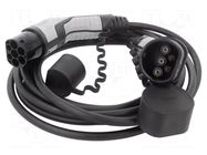 Cable: eMobility; 1x0.5mm2,3x4mm2; 250V; 8kW; IP44; single-phase PHOENIX CONTACT