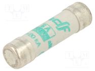 Fuse: fuse; aM; 6A; 400VAC; ceramic,cylindrical,industrial; 8x31mm DF ELECTRIC