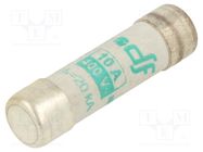 Fuse: fuse; aM; 10A; 400VAC; ceramic,cylindrical,industrial DF ELECTRIC