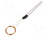 Module: charging; 5÷9VDC; 38mm; 60kHz; induction charging OPTOSUPPLY