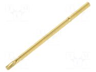 Test probe socket; series 75; Application: series 75; soldered FIXTEST