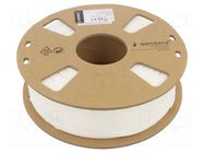 Filament: PLA+; 1.75mm; white; 195÷235°C; 1kg GEMBIRD