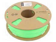 Filament: PLA; 1.75mm; bright green; 190÷220°C; 1kg GEMBIRD