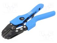 Tool: for crimping; insulated solder sleeves; 0.5÷6mm2 PARTEX