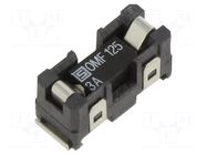 Fuse: fuse; 3A; 125VAC; 125VDC; ceramic; SMD; OMK 125; copper; tinned SCHURTER