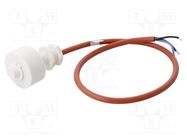 Sensor: liquid level; -25÷100°C; OUT: CO; IP67; Mat: polypropylene CARLO GAVAZZI