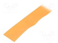 Heat shrink sleeve; glueless; 2: 1; 19mm; orange; polyolefine; reel TASKER