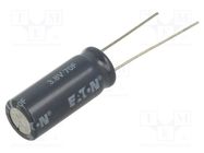 Supercapacitor; THT; 70F; 3.8VDC; ±20%; Body dim: Ø10.5x27mm; 250mΩ EATON ELECTRONICS