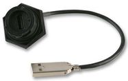 USB CABLE, 2.0, USB A PLUG-RCPT, 1.5M