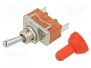 Switch: toggle; SPDT; ON-(ON); 15A/250VAC; 15A/30VDC; IP40 LITTELFUSE