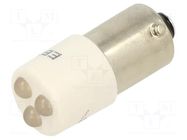 LED lamp; white; BA9S,T10; 24VDC; 24VAC; plastic; 3mm; -20÷60°C CML INNOVATIVE TECHNOLOGIES