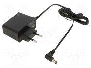 Power supply: switching; mains,plug; 9VDC; 1A; 9W; Plug: EU; 76% ESPE