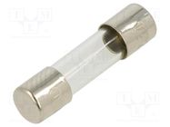 Fuse: fuse; quick blow; 2.5A; 250VAC; glass; 5x20mm; bulk OPTIFUSE