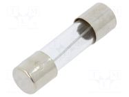 Fuse: fuse; 160mA; 250VAC; medium time-lag; glass; 5x20mm; brass OPTIFUSE